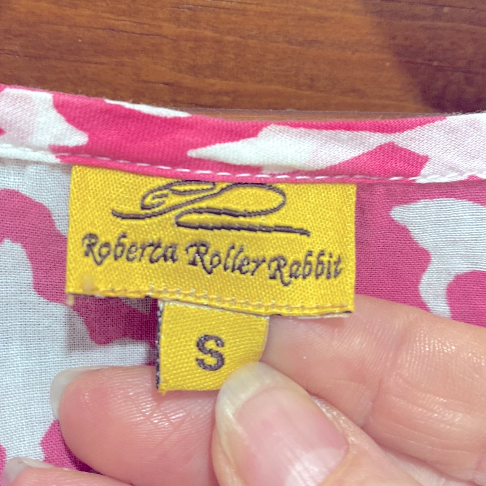 Roberta Roller Rabbit tunic top - Picture 2 of 7